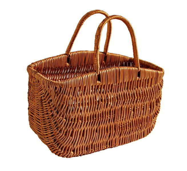 Плетена сумка кошика "з горбіком"