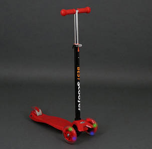 Дитячий триколісний самокат Best Scooter Maxi 466-113 червоний, фото 2