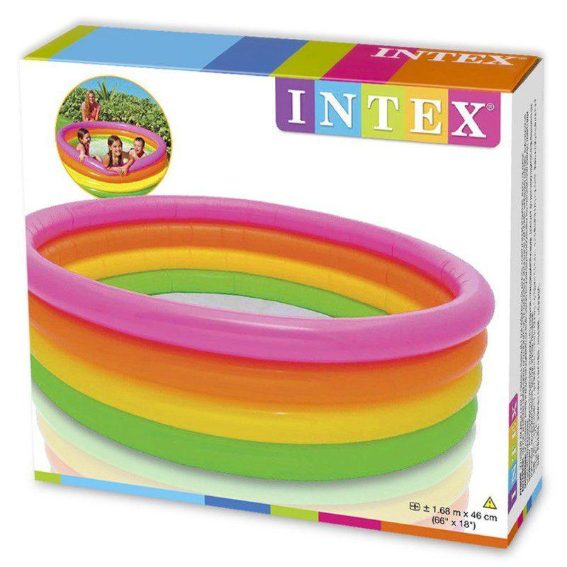 Дитячий басейн Веселка Intex 56441, 168х46 см