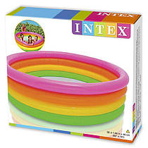 Дитячий басейн Веселка Intex 56441, 168х46 см