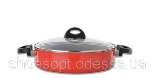 Сотейник із кришкою BergHOFF Eclipse 3,2 л 26 см червоний
