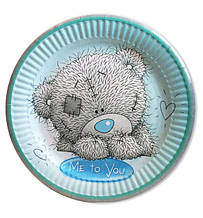 Тарілки для дитячого дня народження "Ведмедик Тедді"