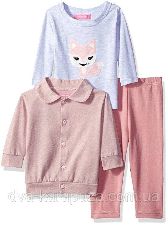 Набір трійка для дівчинки Isaac Mizrahi New York, 18 міс!, фото 1