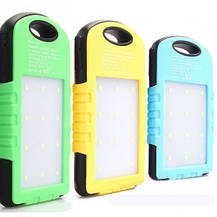 УМБ (Power Bank) А-15 35000 mAh Турист Сонячна батарея +фонар , фото 3