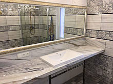 Стільниця у ванну кімнату мармурова Estremoz