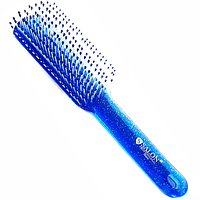 Расческа для волос силиконовая SALON Professional 1880 A синяя