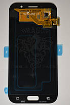 Дисплей Samsung A520 Galaxy A5 з сенсором Золотий Gold оригінал , GH97-19733B, фото 3