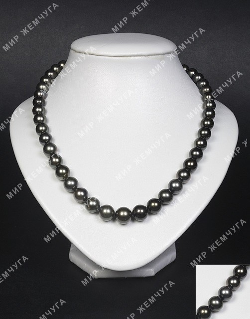 Намисто з чорних морських перлів Вековий Схід - фото 1 - id-p1379778