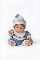 Дитячий пупс-щікатик блакитний.
