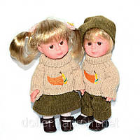 Дитячі ляльки Гораціо й Хелена 18 см. Парочка