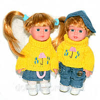 Дитячі ляльки Клементина і Маріо