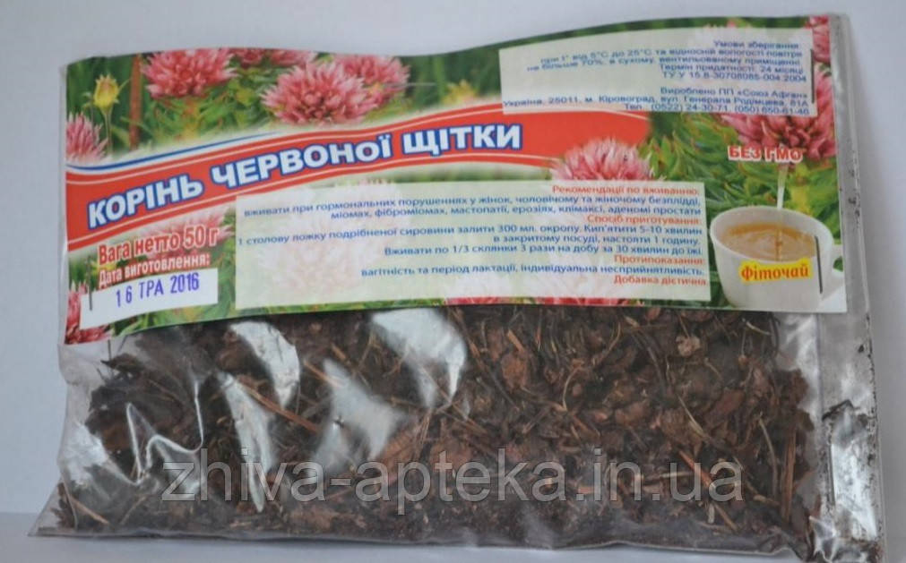 Червона щітка (родіола четырехраздельная) 50г