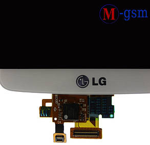 Дисплейний модуль LG D690 G3 Stylus білий, фото 2