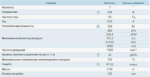 Каминный вентилятор Вентс КАМ КФК 125 (400 м³/ч), фото 2