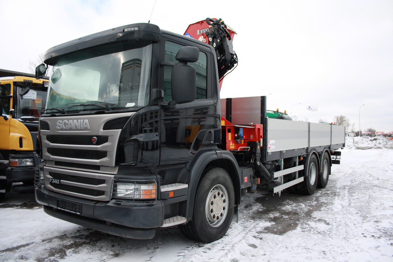 Оренда Крана Маніпулятора SCANIA 15 Тонн