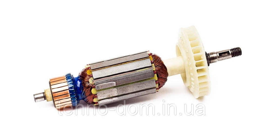  Якір болгарки КШМ-125, 35*172 шпонка+різа 8 мм