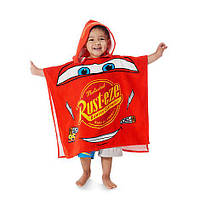 Детское махровое полотенце с капюшоном Маквин Lightning McQueen Hooded Towel for Kids - Personalizable