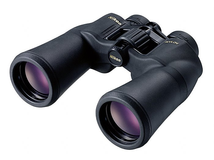 NIKON Aculon A211 10x50 CF (класичний, гумове покриття, асферичні лінзи, великий кут зору)