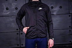 Вітрівка Nike Windrunner чоловіча чорна
