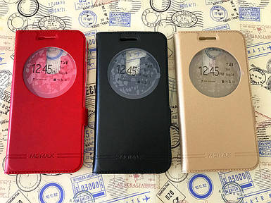 Шкіряний чохол-книжка Momax для Asus Zenfone 3 Max (ZC520TL) (3 кольори)