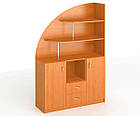 Шафа книжкова широка з 2 шухлядами, фото 2