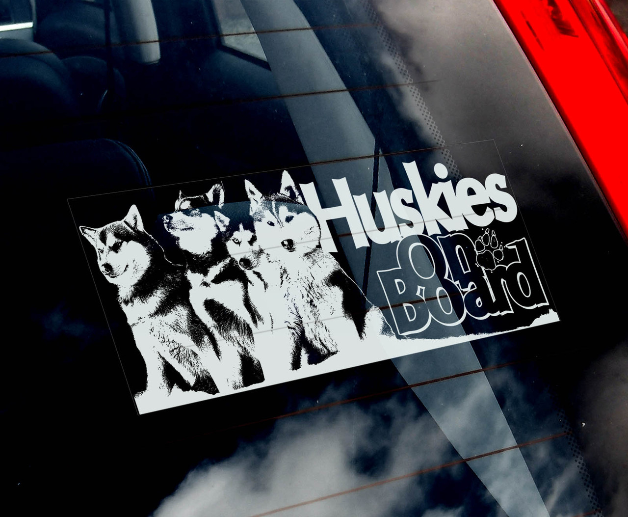 Хаскі стикер, фото 1