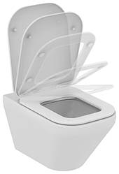 Підвісний унітаз Ideal Standard Tonic II AquaBlade з кришкою-сидінням soft close
