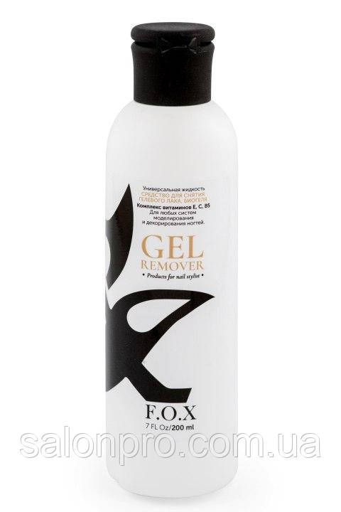 FOX Gel Remover - жидкость для снятия гель-лака, 250 мл - фото 3 - id-p533431754