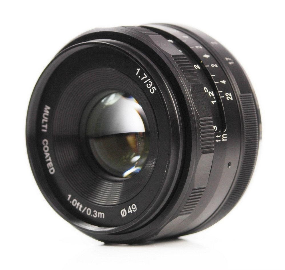 Об'єктив Meike 35mm f/1.7 MC E-mount для Sony/на складі, фото 1