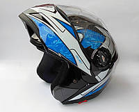 Шлем- трансформер BLD №-158 черно-синий