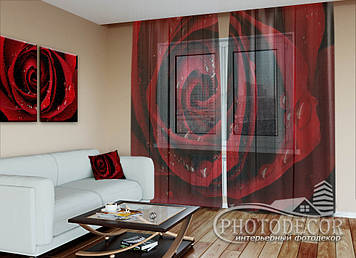 ФотоТюль "Троянда любові" - будь-який розмір. Читаємо опис!