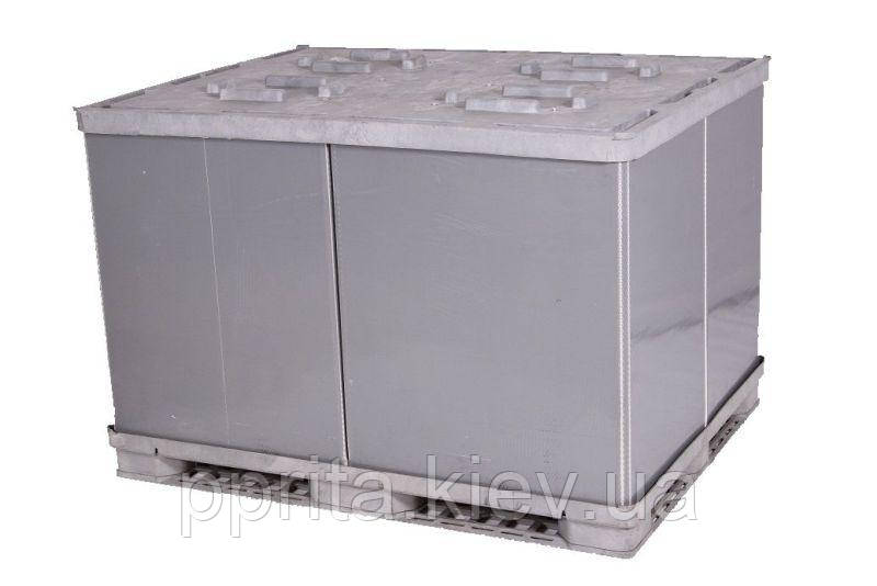 Полімерний розбірний контейнер PolyBox Н900 (1470х1140х900 мм)