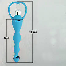 Вібратор Beans анальний кульки ялинка, фото 3