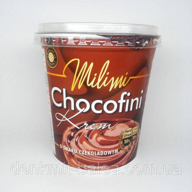 Шоколадний крем зі смаком шоколаду Chocofini Milimi 400 гр