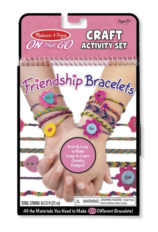 Міні-набір для творчості "Браслети-фішечки" (Friendship Bracelets) ТМ Melіssa & Doug MD9422