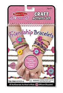 Міні-набір для творчості "Браслети-фішечки" (Friendship Bracelets) ТМ Melіssa & Doug MD9422