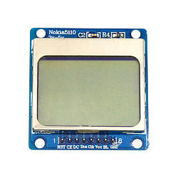 Дисплей LCD Nokia 5110, синя підсвітка