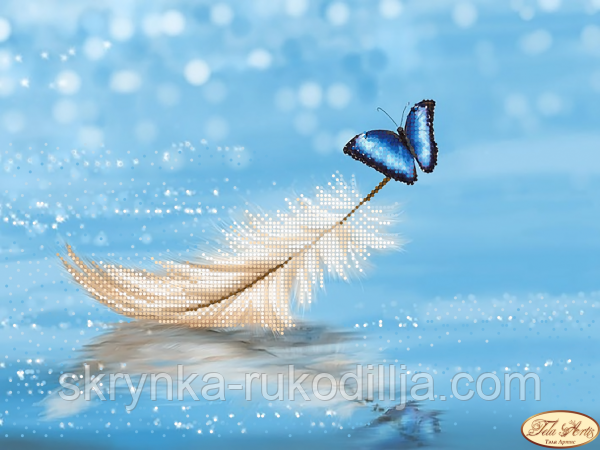 Вишивка бісером "Пір'їнка" 24х33