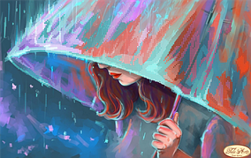 Вишивка бісером "Незнайомка" 24х39