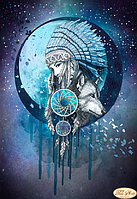 Вишивка бісером "Ловець снів. Захисник" 24х38