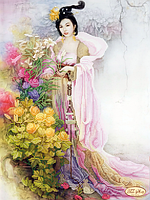 Вишивка бісером "Прекрасна Мізекі" 30х41