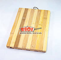 Дошка обробна 24х34 см із бамбука