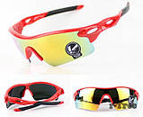 Велоочки, вело, тактичні, спортивні, сонцезахисні окуляри, фото 2