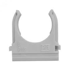 Кріплення д/труб д40 мм, сірий (25 шт./пач.), фото 1