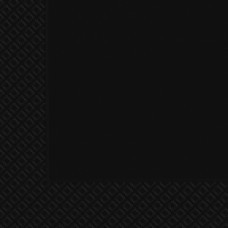 Серветки 3-шарові 33х33 (18 шт.) чорні МАРГО