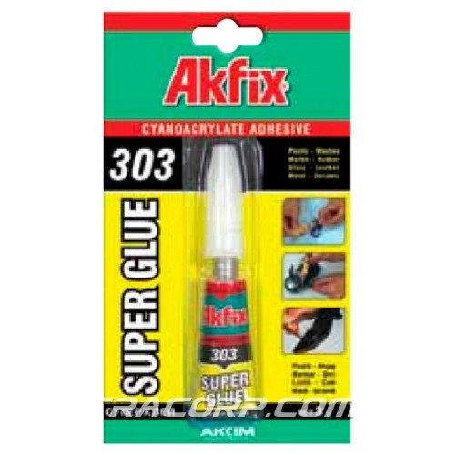 Суперклей Akfix 303 3 г.