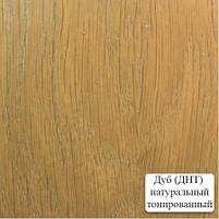 Двері міжкімнатні шпоновані Кароліна ПО дуб ДНТ, фото 2