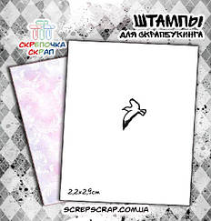 Штамп чайка