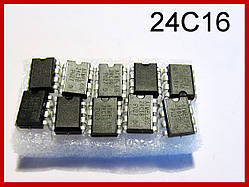 24C16, мікросхема пам'яті, EEPROM.
