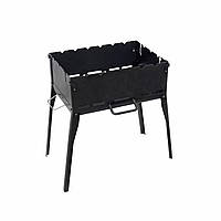 Мангал розкладний (трансформер) на 6 шампурів (сталь 2 мм) без чохла "Prometeo" Mousson Q6V